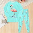 thumbnail image 2 of masbird Kids Clothes for Girls Boys 2 Piece Toddler Clothes Cotton Outfit Fall Winter Sleepwear Set 6-12 Months 12-24 Months 2t 3t 4t 5t 6t 7t 8t 9t Children(Mint Green,6-7 Y), 2 of 8