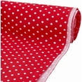 thumbnail image 1 of Paquetes de telas de patchwork de algodón de 40x62 pulgadas con mini lunares rojos para costura y manualidades, 1 of 9