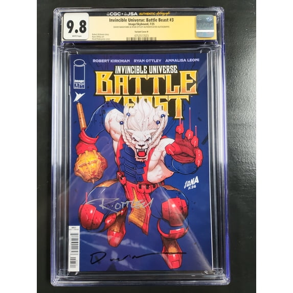 Invincible Universe: Battle Beast #3 - CGC 9.8 Comic Book