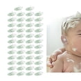 thumbnail image 2 of 50 Piezas Transpirable Impermeable Bebé Oreja Pegatinas Orejeras Orejeras Desechables Orejas Protector Cubiertas para Ducha Natación Surf Niños, 2 of 8