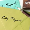 thumbnail image 4 of Printtoo Personalized Wood Mounted Custom Custom Stamper Signature Rubber Stamp-2.2 x 0.86 Inches, 4 of 4