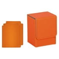 thumbnail image 1 of Card Deck Box Holder with Baffle Album Gathering Card Toy Container Display Game Orange, 1 of 8