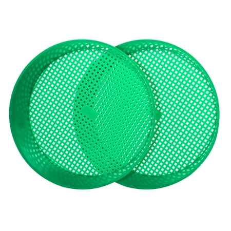 

Hemoton 2pcs Gardening Sieve Portable Plastic Sand Sifter Succulent Plants Sand Stone Filter Tool Gardening Supplies