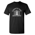 thumbnail image 1 of Homme Engagé Sarcastique Humour Graphique Nouveauté Cadeau Drôle Col Rond T-Shirt Unisexe S1226, jusqu'à Taille 5TG, 1 of 4