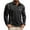 Black, variant on Fashion YLSDY Mens Shirts Long Sleeve Casual Classic Henley Cotton T-Shirts Collared Lightweight Button Tee Shirts Light Blue M