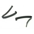 Goody Ouchless Flex Comfort Hair Barrettes Black 4 Pcs.