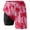 Pink, variant on Mens Swim Trunks With Compresssion Liner Inseam Bathing Suit With Pockets Beach Shorts For Men Swim Shorts Pink L