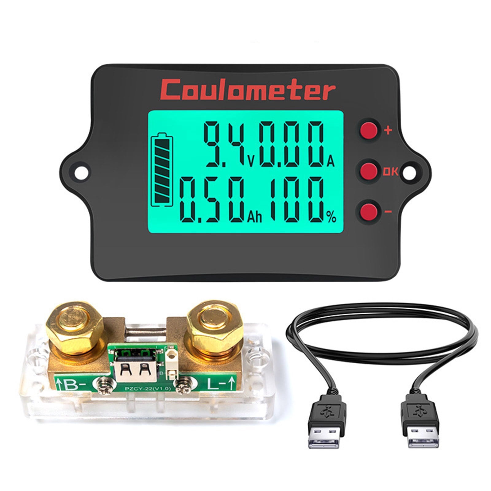 Coulomb Meter for Electric Vehicles and Meter Ensures Precise Voltages and Current Readings