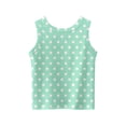 thumbnail image 3 of Grblisyd Girls Tank Tops Polka Dots Sleeveless Undershirts Crewneck Shirts Basic Casual Summer Tunic Tops, 3 of 5