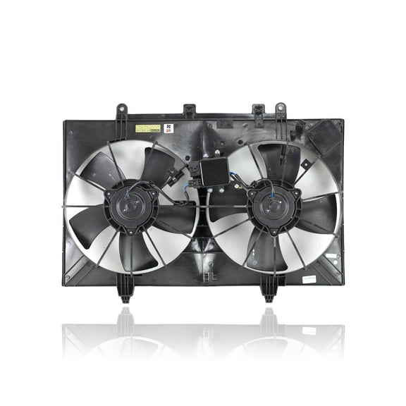Dual Radiator and Condenser Fan Assembly - Cooling Direct Fit/For 214810Z001 06-07 Infiniti M35/M35X, 06-10 M45/M45X