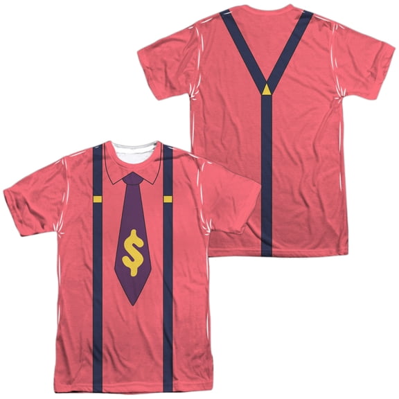 Steven Universe Tiger Millionaire Unisex Adult Sublimated Costume T Shirt (Front/Back), X-Large Multicolor