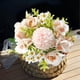 thumbnail image 5 of Ramo de peonías de seda artificial flores falsas ramo de novia y decoración para el hogar, 5 of 6
