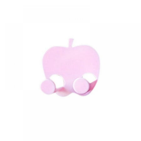 

MAGAZINE 1Pc Safety Plug Hook Socket Wire Nail Bracket Storage Hook Plastic Seamless Power Holder Finishing Supplies