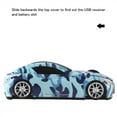 thumbnail image 5 of 2.4GHz Wireless Mouse Cool 3D Sport Car Shape Ergonomic Optical Cordless Mice with USB Receiver for PC Laptop Computer Notebook 1600DPI-Camouflage Blue, 5 of 7