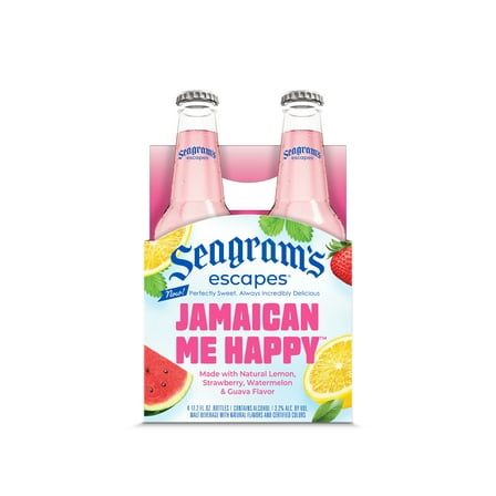 Seagram's Escapes Jamaican Me Happy Flavored Malt Beverage, 4 Pack, 11.2 fl oz