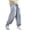 Blue, variant on Big Kids Mosquito Repellent Pants Girls Sun Protection Outdoor Hiking Pants Breathable Lightweight Elastic Waist with Pockets