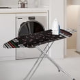 thumbnail image 2 of HELLHERO Ironing Board Cover with Elastic Edge Replacement Elastic Edge Hook & Loop Straps Ironing Board Protector Cover for Women Candy Cane Christmas Tree Pattern, 2 of 6