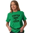 thumbnail image 4 of Fighter Not a Lover Muay Thai Athlete Men's Graphic T Shirt Tees Brisco Brands L, 4 of 6