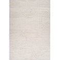 thumbnail image 2 of Rug Branch Astra Modern Indoor Area Rug, Cream Beige, Geometric - Living Room, Bedroom, Dining Room, and Kitchen, 2 of 10