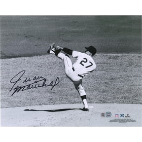 Juan Marichal San Francisco Giants Autographed 8" x 10" Black & White Pitching Photograph - Fanatics Authentic Certified