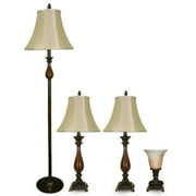 Bronze Finish With Antique Carving
