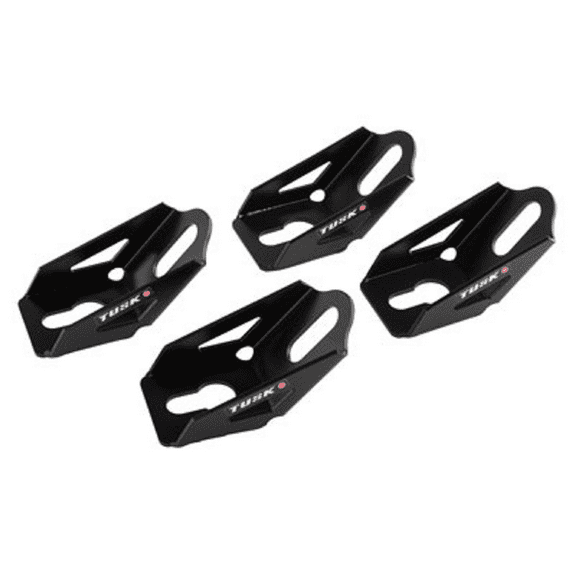 Maverick X3 Tie Down Adaptors 4 Pack Black Powder Coated Compatible With Can-Am Maverick X3 X RS Turbo RR 2020