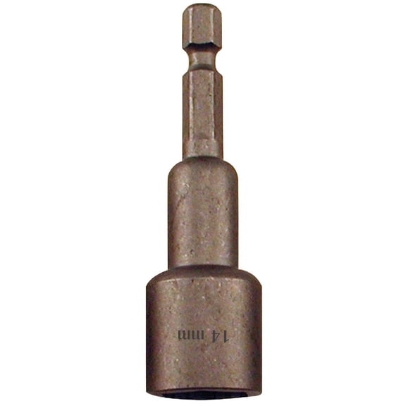 Best Way Tools Metric 14 mm x 2-9/16 In. Magnetic Nutdriver Bit B39501