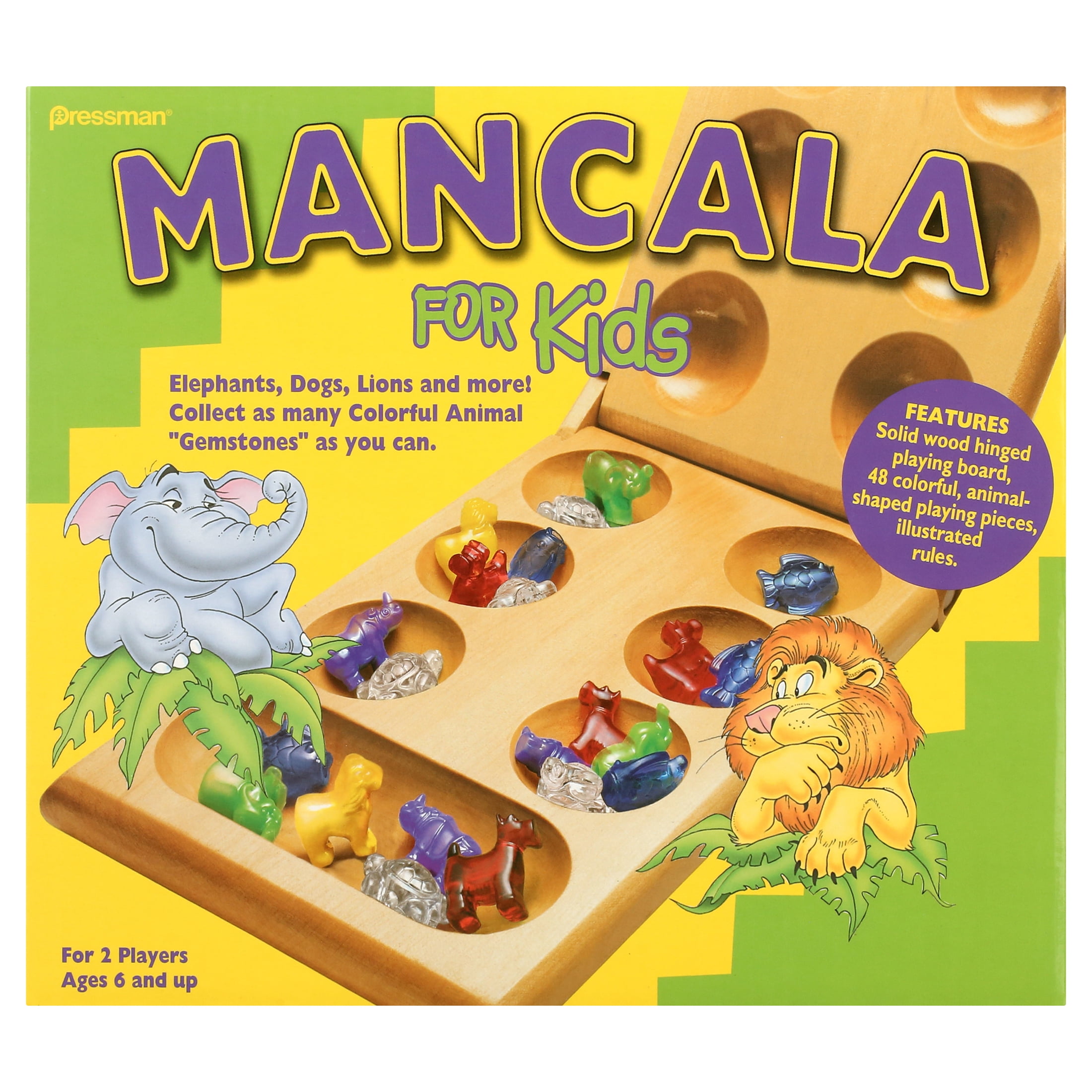 Pressman Mancala for Kids - Ages 6 and Up Kids Game