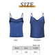thumbnail image 2 of Camiseta sin mangas de seda para mujer, camisola con cuello en V, blusa sin mangas holgada y sedosa, camisa sin mangas de satén, 2 of 6