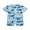 Blue, variant on aturustex Little Boys Rash Guard Swimsuit 0-3T Toddler Baby Short Sleeve Jumpsuits Swimwear Crew Neck Rompers Sea Animal Print Zip Up Bathing Suit Infant Fashion Cute Beachwear for Holiday Sea
