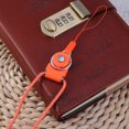 thumbnail image 2 of EeaseCA Dual Use Detachable Rotary Buckle Long Lanyard Mobile Phone Shell Rope(Orange), 2 of 8
