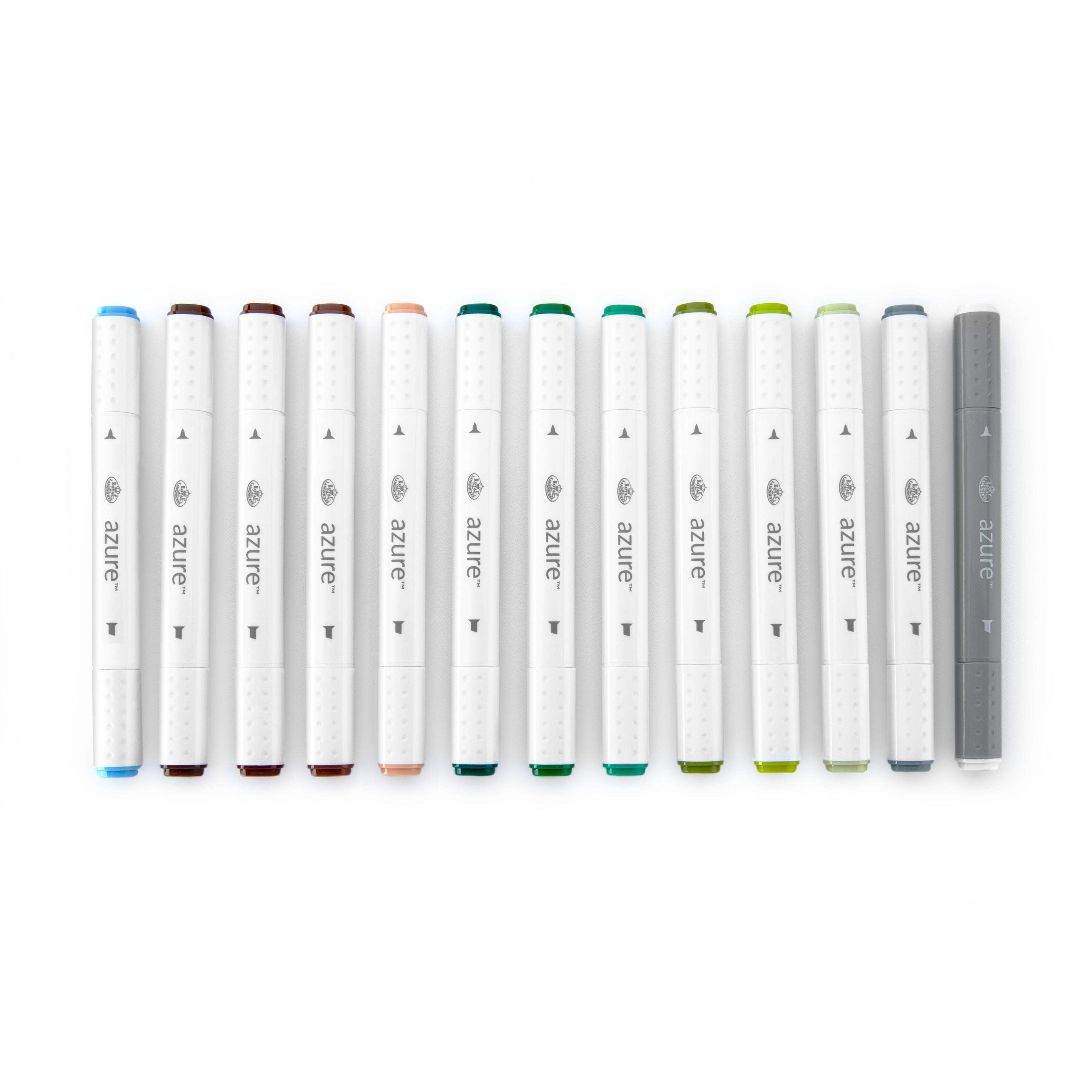 Royal & Langnickel Azure Marker Set 13/Pkg-Forest Colors