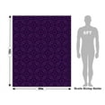 thumbnail image 3 of Rwraps Purple Mosaic Russian Violets Matte Vinyl Film Wrap 59in x 21ft Vinyl Vehicle Car Film Sheet, 3 of 9