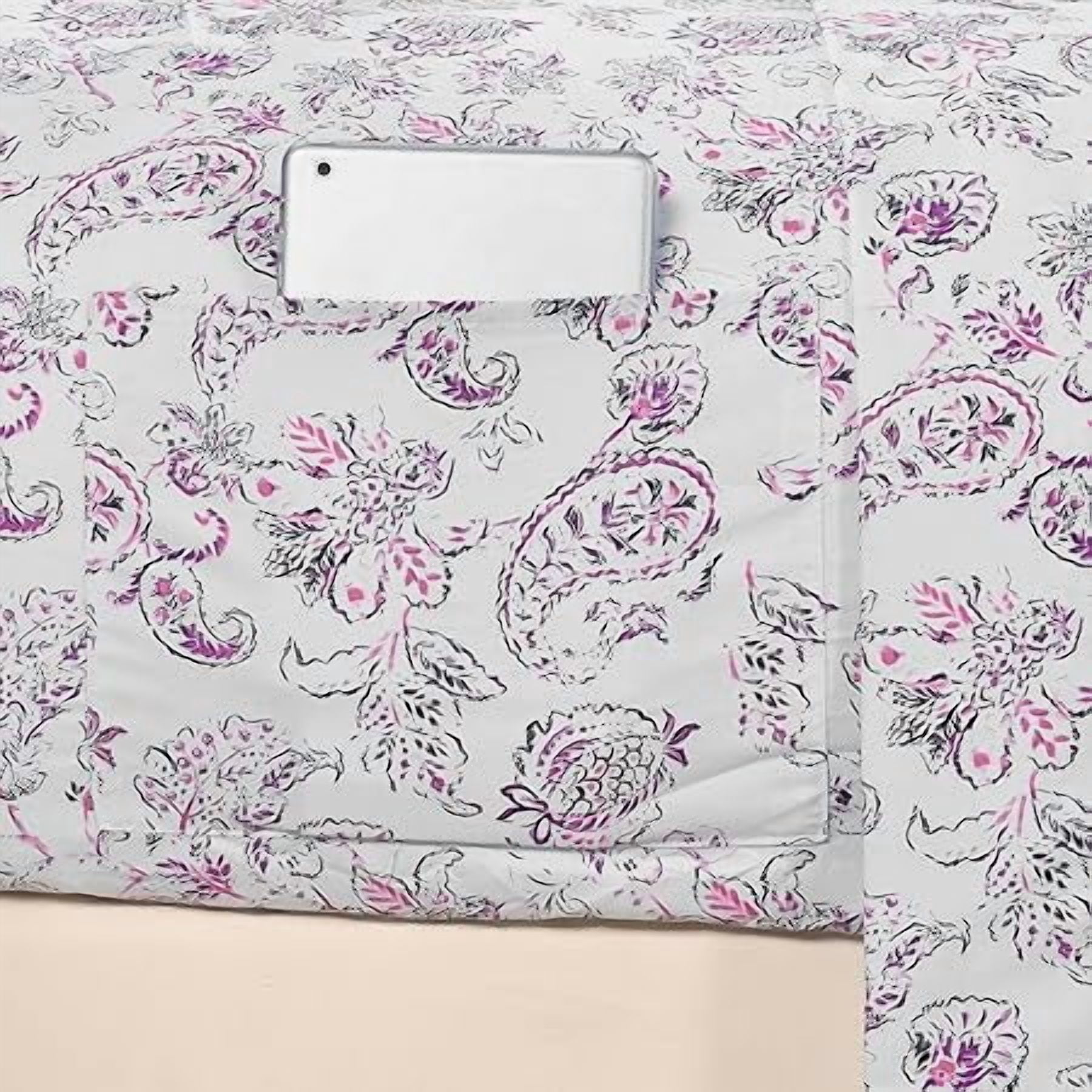 Elegant Comfort Luxury 1500 Series Microfiber Soft Bed Sheets Paisley Pattern - Wrinkle & Fade Resis