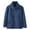 Blue, variant on fatyb Fleece Jackets for Boys Girls Stand Collar Zip up Unisex Coat Casual Long Sleeve Warm Kids Outwear