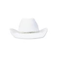 thumbnail image 5 of Justice Girls Cowboy Hat, White, 5 of 8
