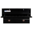 thumbnail image 2 of Weather Guard Tool Box 120-5-04 Crossover; Low Profile; Single Lid; Powder Coated; Gloss Black; Steel; 11 Cubic Feet Capacity, 2 of 5