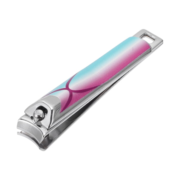 Unique Bargains Durable Long handle Nail Clippers 1 Pc Gradient Red Blue