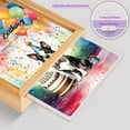 thumbnail image 4 of Happy Birthday to Boston Terrier Kitten Party Balloons Cake Acrylic Plaque with Wood Photo Frame Box Gentleman Dog Lover Gifts Light Box - 00027, 4 of 5