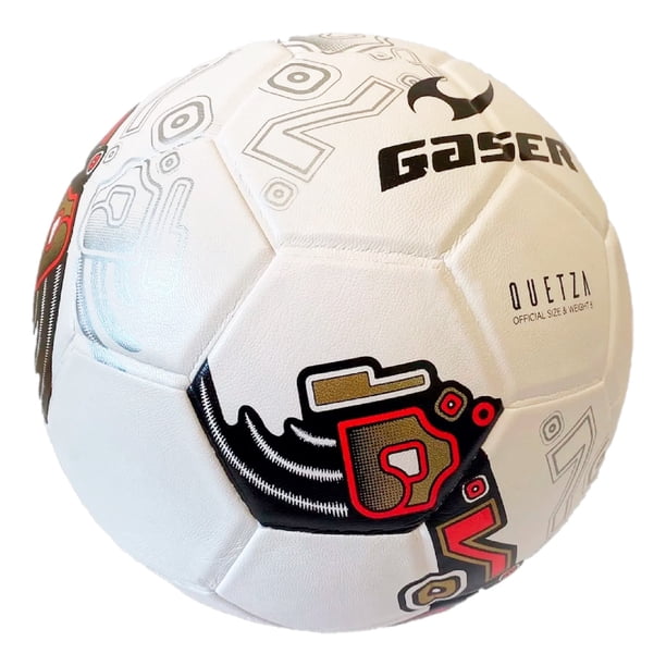 Balon Gaser Rafaga Balón Futbol Original Gaser Quetza No.5 Profesional Laminado Rojo Gaser ...