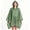 Army Green, variant on Kilaqueen Reusable EVA Rain Poncho with Drawstring Hood Lightweight Waterproof Raincoat for Adults Unisex Long Rain Cape for Hiking Camping