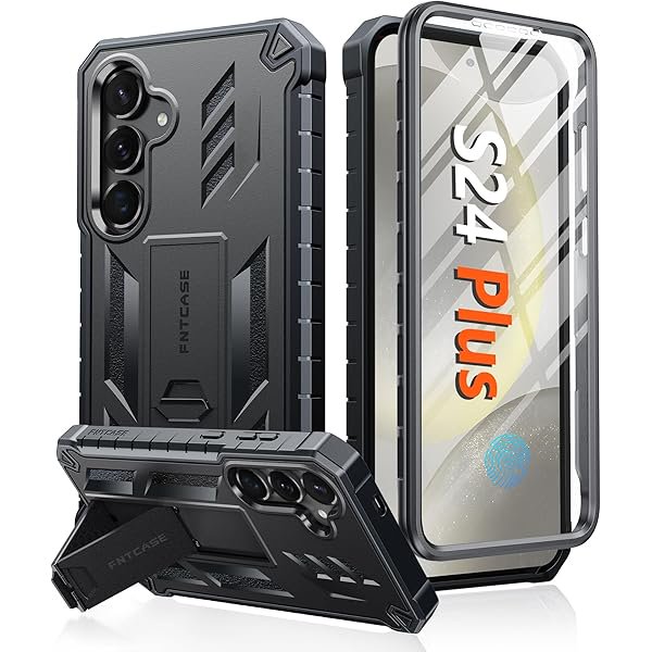 wonima11 Lanhiem for Samsung Galaxy S8 Case, IP68 Waterproof Dustproof Case with Built-in Screen Protector, Rugged Full Body Shockproof Protective Phone Cover for Galaxy S8 (Black)