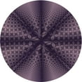 thumbnail image 1 of Ahgly Company Machine Washable Indoor Round Transitional French Lilac Purple Area Rugs, 4' Round, 1 of 7