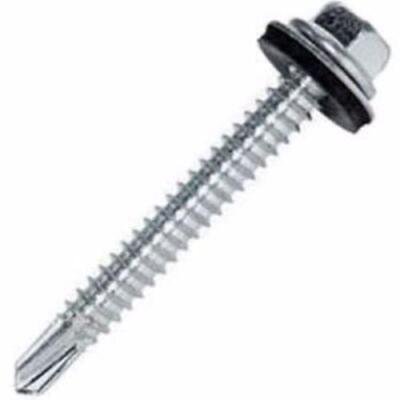 

Grip-Rite Pro-Twist No. 14 Sizes X 1-1/2 in. L Hex Hex Head Sheet Metal Screws 1 lb