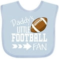 thumbnail image 3 of Inktastic Daddy's Little Football Fan Boys or Girls Baby Bib, 3 of 4