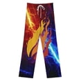 thumbnail image 3 of Prestonplayz Mens PJ Pajama Pants Bottoms Lounge Pants Sleepwear PJs with Pockets, 3 of 7