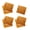 10 PCS, variant on 6/10Pcs Artisanal Bread Gift Wrap Collection Thick Tear Resistant Paper Suitable For Birthdays Anniversaries Baby Showers