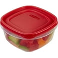thumbnail image 3 of Easy Find Lids Food Storage and Organization Containers, Set of 2 (4 Pieces Total), Racer Red, 3 of 5
