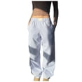 thumbnail image 3 of WILLBEST Pantalones Casuales Cómodos para Mujer para el Día a Día: Pantalones de Color Liso para Cualquier Ocasión. Extra Chica, 3 of 3