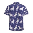 thumbnail image 3 of High Quality Hawaiian Shirts for Men Short Sleeve Aloha Beach Shirt Floral Summer Casual Button Down Shirts Blouses 4SOWTN, 3 of 7